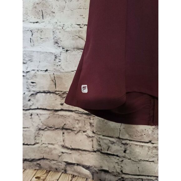 Fabletics Mia Tank Top Shirred Bliss  Shirt Size XS Purple Full Zip t61 - Picture 5 of 6